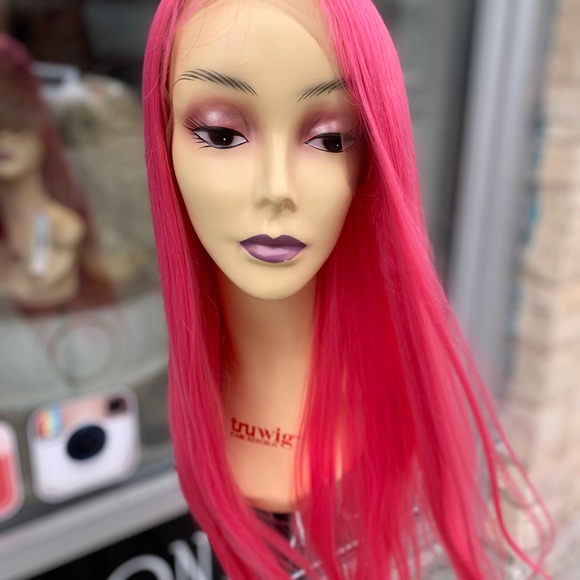 Accessories | Barbie Pink Wig Wear A Real Wig Like Barbie 220 | Poshmark